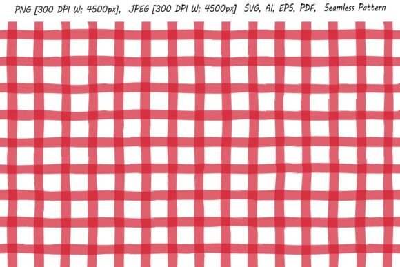 4th of July Hand Drawn Pattern SVG PNG