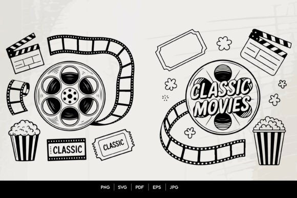 Classic Movies SVG Bundle