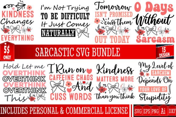 Sarcastic SVG Bundle: Real-World Embroidery Review